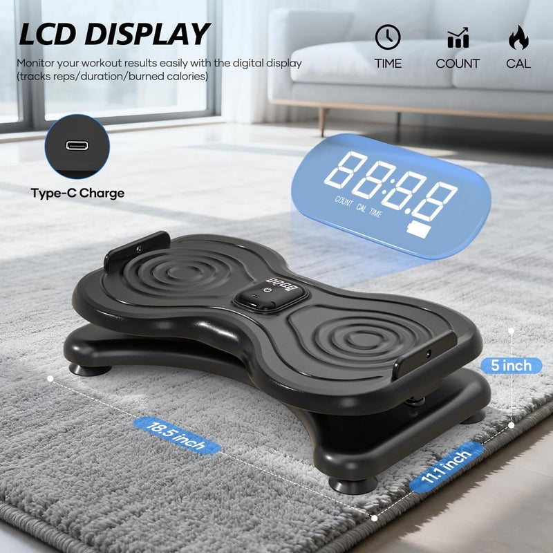 yolid 2025 New Waist Twister Machine Exercise,Waist Twister Fitness Tool with LCD Display& Resistance Bands for Core Exercise,300LB Home Gym Equipment for Slim Waist & Belly Fat - Image 2